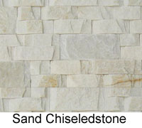 chiseled sand