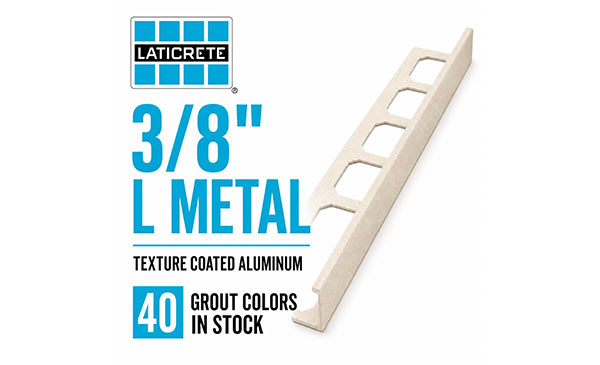 Laticrete L Metal in Grout Colors