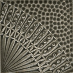 3" x 3" Radial Bead Field Tile