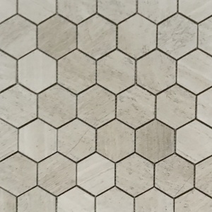   2" Honed Hexagon Mosaic